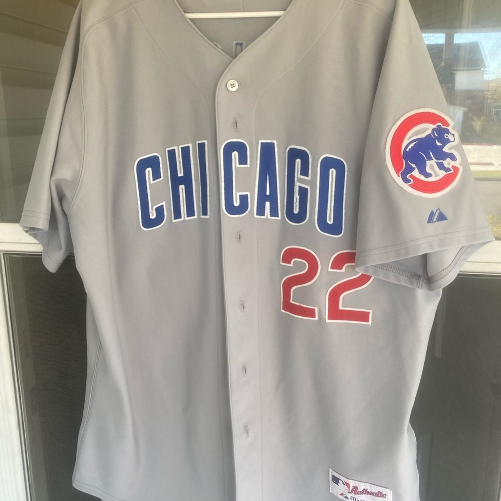 Majestic Stitched Prior Cubs Jersey